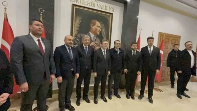 Bakan Yumaklı&rsquo;dan Eskişehir Valiliği&rsquo;ne ziyaret
