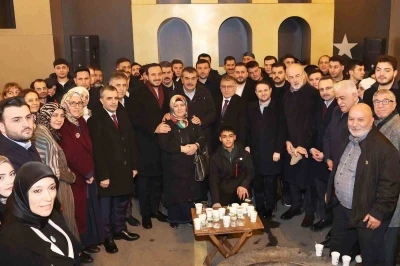 Bakanlar Akın G&uuml;rlek ve Yusuf Tekin ateş başında vatandaşlarla buluştu
