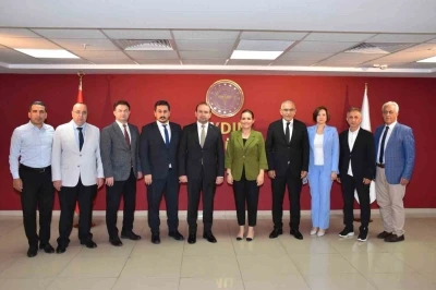 Bakanlık heyeti Aydın’daki sağlık yatırımlarını inceledi
