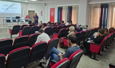 Bakım personeline afet farkındalık eğitimi verildi
