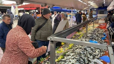 Balık tezgahlarında hamsi yok, vatandaş diğer balıklara y&ouml;neldi
