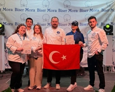 Balık ve dana yemeği kategorilerinde altın madalya kazandılar
