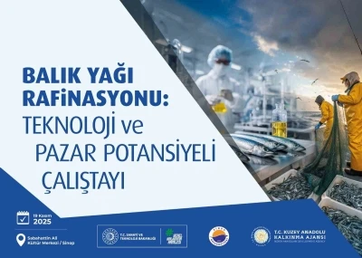 Balık Yağı Rafinasyonu Çalıştayı sektörü Sinop’ta bir araya getiriyor
