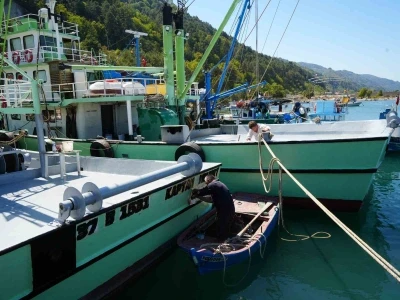 Balıkçılar yeni sezon için hazırlıklarını tamamladı
