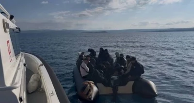 Balıkesir&rsquo;de 5 d&uuml;zensiz g&ouml;&ccedil;men yakalandı
