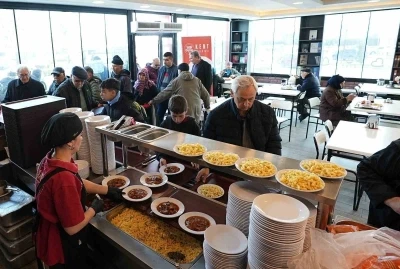Balıkesir&rsquo;de Kent Lokantası&rsquo;na vatandaştan yoğun ilgi
