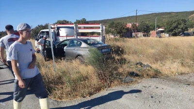 Balıkesir’de trafik kazası: 3 yaralı

