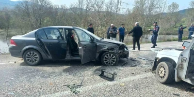 Balıkesir&rsquo;de trafik kazası: 7 yaralı
