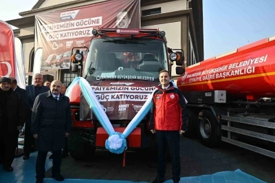 Balıkesir İtfaiyesi g&uuml;c&uuml;ne g&uuml;&ccedil; katıyor
