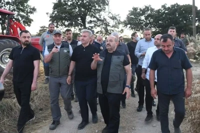 Balıkesir Valisi Ustaoğlu: "550 personelle yangınlara m&uuml;dahalemiz devam ediyor"
