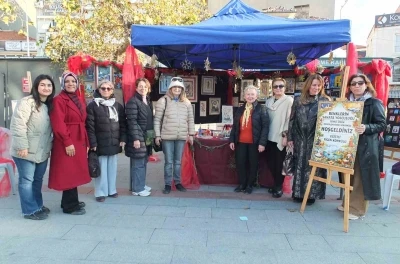Balıkesirli kadınların yaptğı minyat&uuml;rler b&uuml;y&uuml;k ilgi g&ouml;rd&uuml;
