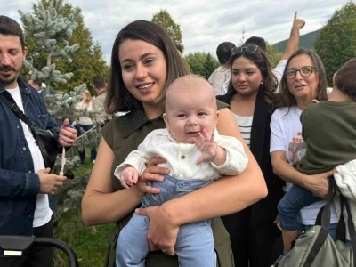 Balonlar şampiyon Çağan Ata için gökyüzüyle buluştu
