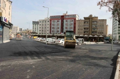Bamyasuyu Mahallesinde asfalt &ccedil;alışmaları tamamlandı
