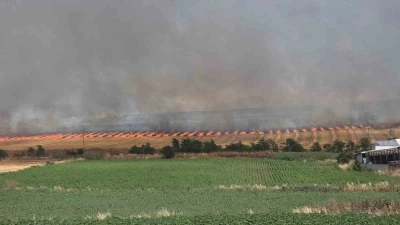 Bandırma&rsquo;da korkutan yangın
