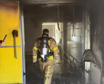 Bandırma-Karacabey yolundaki tesiste çıkan yangın kısa sürede söndürüldü
