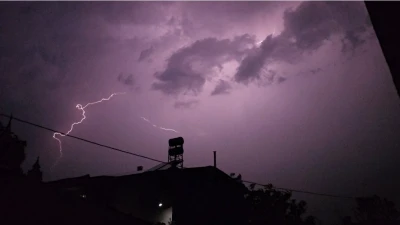 Bandırma ve Erdek’te sağanak yağış
