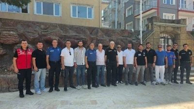 Bandırmaspor taraftarı ve emniyet el ele centilmenlik vurgusu yaptı
