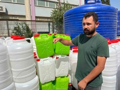 Barajlar boşaldı, bidonlar doldu
