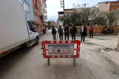 Barbaros&rsquo;ta yollar yenileniyor
