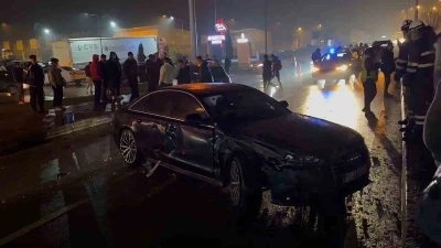 Bartın&rsquo;da 4 ara&ccedil;lı zincirleme kaza: 2 yaralı
