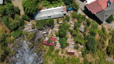 Bartın yangınında soğutma çalışmaları tamamlandı
