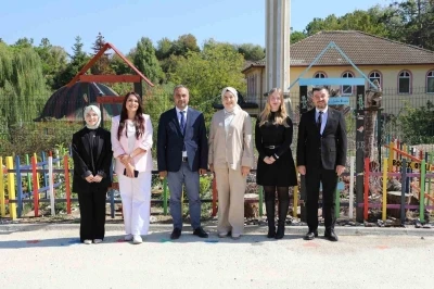 BARÜ Kutlubey Anaokulu bahçesi &quot;Türkiye Yüzyılı Maarif Modeli&quot;ne göre düzenlendi
