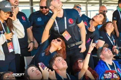 BARÜ öğrencileri roketleri &quot;Gökçe&quot;yi gökyüzüyle buluşturdu
