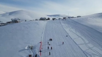 Baş&ccedil;iftlik&rsquo;te kış turizmi canlanıyor
