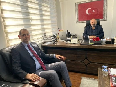 Basın İlan Kurumu Bölge Müdürü Arda Aşkın’dan Başkan Arif Kurt’a ziyaret