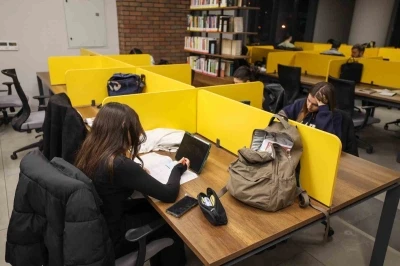 Başiskele’deki merkez öğrencilere konforlu çalışma ortamı sunuyor
