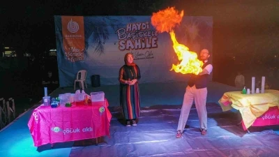 Başiskele Sahili’nde sahne bu kez çocuklarındı
