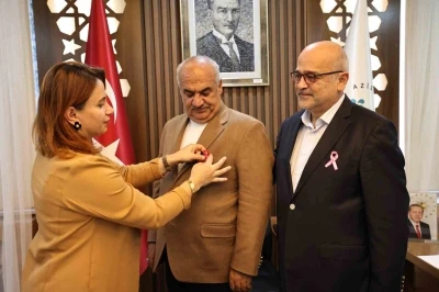 Başkan Akpunar’a farkındalık ziyareti
