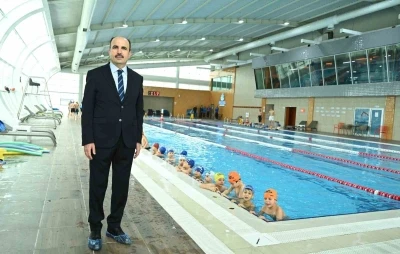 Başkan Altay: "Hedefimiz 31 il&ccedil;emizin tamamında ilkokul &uuml;&ccedil;&uuml;nc&uuml; sınıf &ouml;ğrencilerine y&uuml;zme &ouml;ğretmek"
