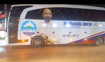 Başkan Arıkan&rsquo;dan S&ouml;ke Belediyesi&rsquo;ne Yeni Otob&uuml;s
