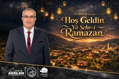 Başkan Arslan; "Rahmet, bereket ve paylaşma ayı olan Ramazan-ı Şerif&rsquo;i m&uuml;barek olsun"
