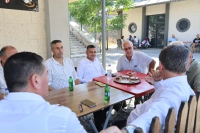 Başkan Balaban Akgedik’te vatandaşları dinledi
