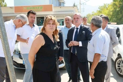 Başkan Balaban çalışmaları yerinde denetledi
