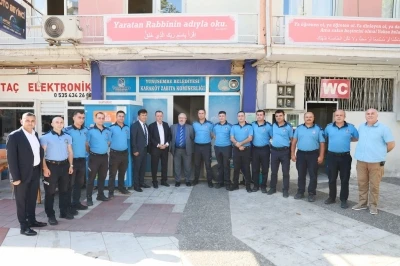 Başkan Balaban zabıtayı unutmadı
