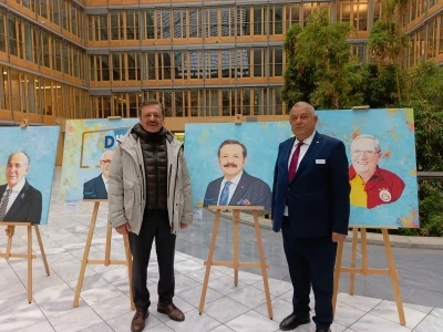 Başkan Bıyık, Türk ve Alman iş insanları yer aldı
