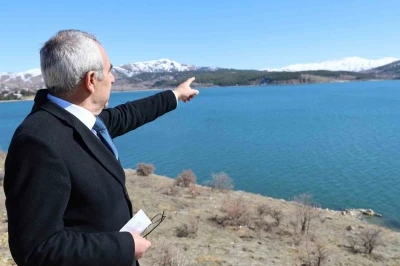 Başkan Bozcan: "Davos&rsquo;a gitmeye gerek yok Hazar G&ouml;l&uuml;&rsquo;ne gidelim"
