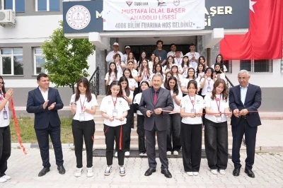 Başkan Bozkurt&rsquo;tan T&Uuml;BİTAK Bilim Fuarı&rsquo;na ziyaret
