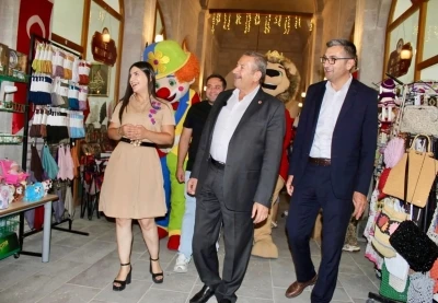 Başkan Bozkurt, Yusuf Paşa Bedesteni esnafıyla bir araya geldi
