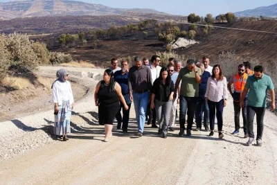 Başkan Bucak, Lice’deki yol çalışmasını yerinde inceledi
