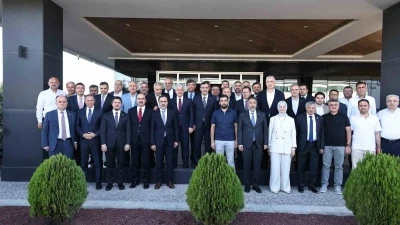 Başkan Büyükeğen, Cumhurbaşkanı Yardımcısı Yılmaz’dan Konya sanayisine destek istedi
