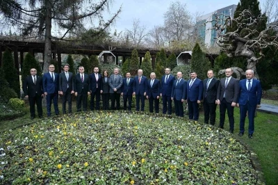 Başkan B&uuml;y&uuml;kkılı&ccedil;, Bakan Yardımcısı Demiralp&rsquo;i ağırladı
