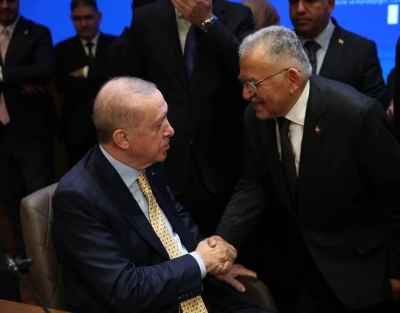 Başkan B&uuml;y&uuml;kkılı&ccedil;, iftarda Cumhurbaşkanı Erdoğan&rsquo;la g&ouml;r&uuml;şt&uuml;
