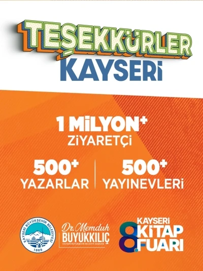 Başkan B&uuml;y&uuml;kkılı&ccedil;: "Kitap Fuarı&rsquo;nda 1 milyona yakın kitapseveri buluşturduk"
