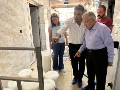 Başkan Büyükkılıç’tan Hürmetçi’de manda yetiştiriciliğine destek ziyareti
