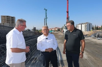 Başkan Büyükkılıç’tan Meteoroloji Katlı Kavşağı Projesi’ne yakın takip
