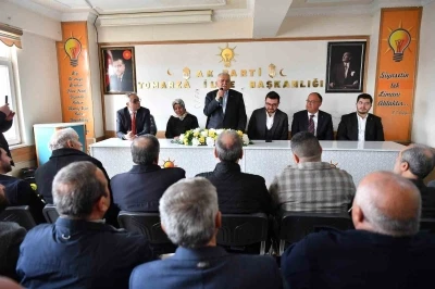Başkan B&uuml;y&uuml;kkılı&ccedil;&rsquo;tan Tomarza ve B&uuml;nyan&rsquo;da Ramazan-ı Şerif buluşması
